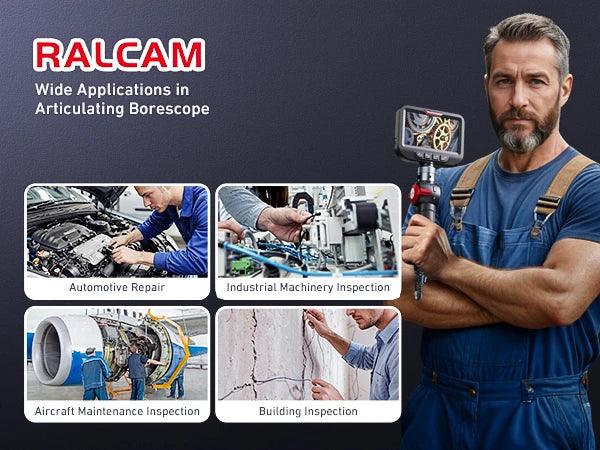 RALCAM Articulating Borescope – Wide Applications