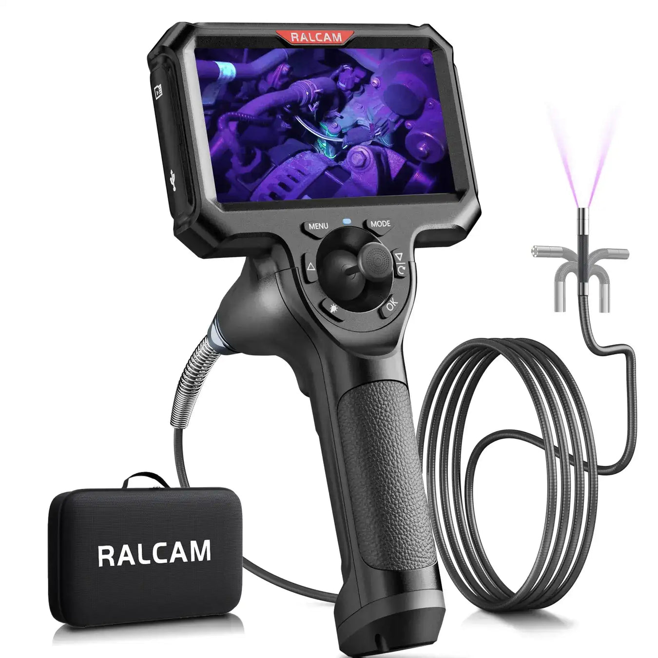 UV Borescopes — Ultraviolet Inspection Cameras for Leak Detection | Ralcam