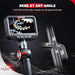Ralcam borescope with 4.3-inch HD screen, 1.5m flexible cable, 6 adjustable LED lights, 180° wheel control