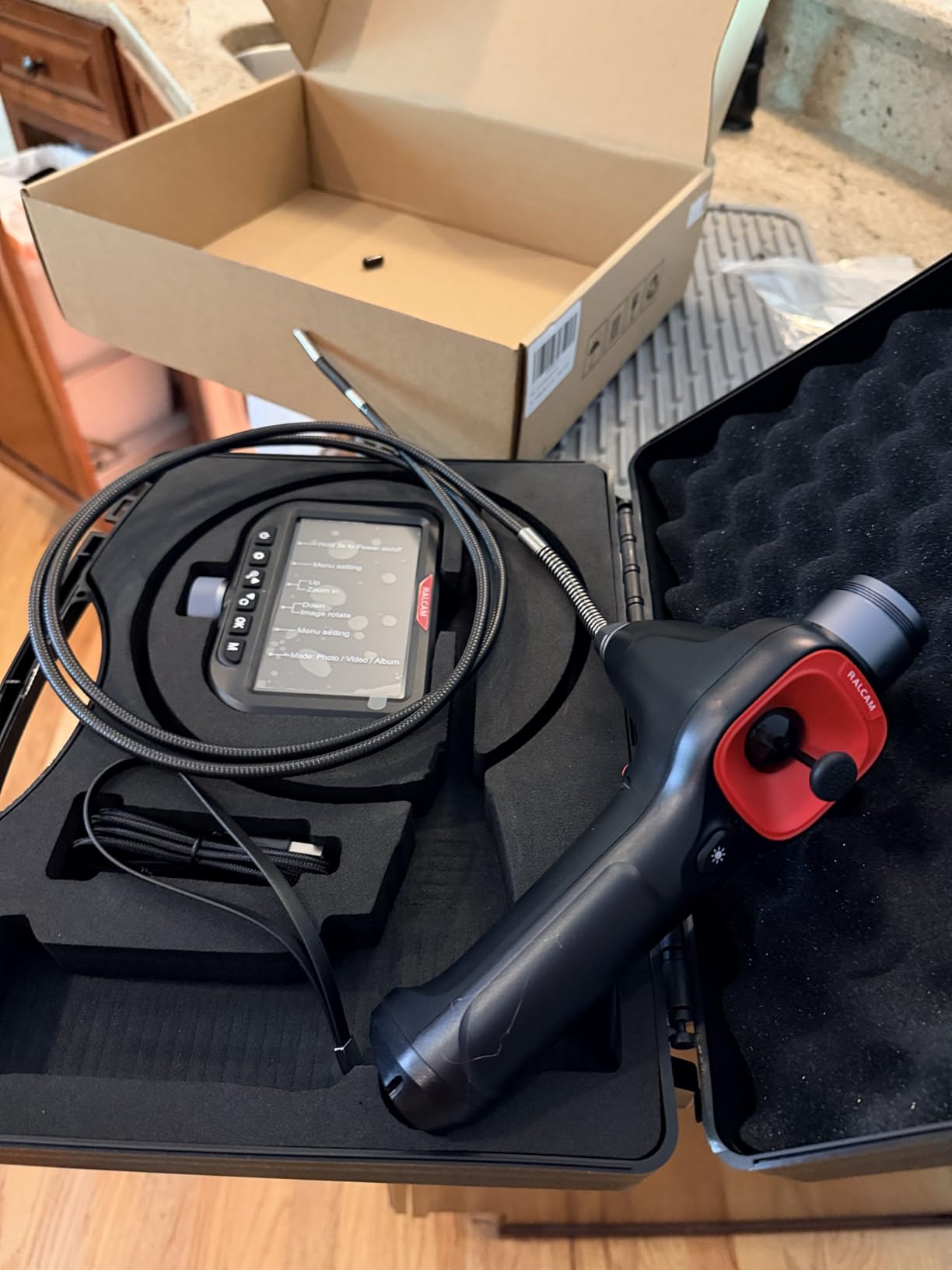 Ralcam F606B in use - customer photo