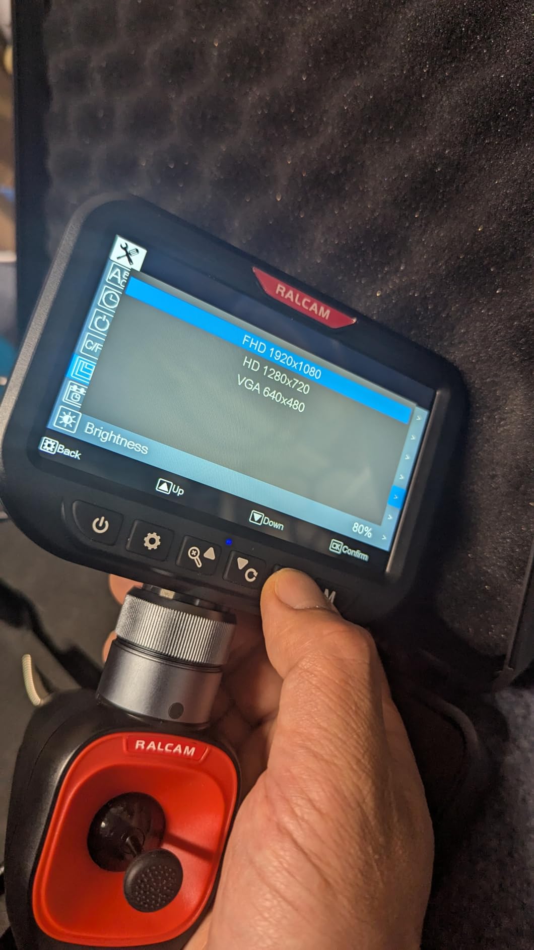 Ralcam N505 in use - customer photo